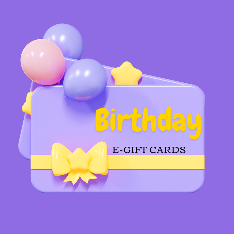 Digital Gift Cards- Birthday