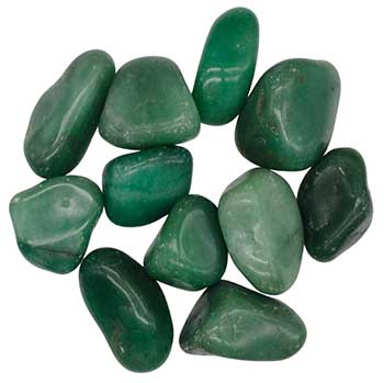 bulk tumbled Aventurine green stones