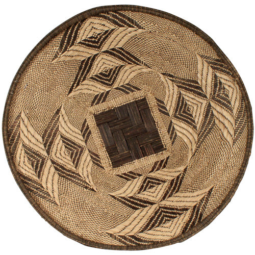 Handwoven Plateau Baskets & Trays-Traditional Zambian Baskets-Fair Trade- Zambia