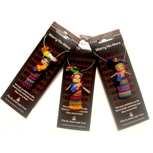 Worry Doll Necklace- No More Worries!