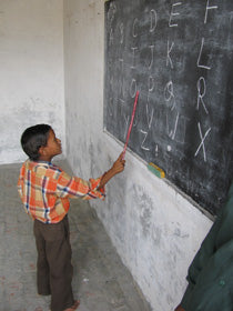 Large Yellow Journal made of Recycled Saris-Fair Trade-India