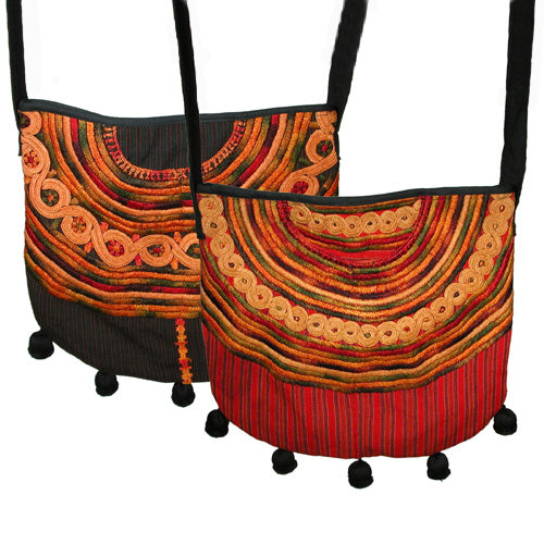 Joyabaj Shoulder Purse- Red or Black