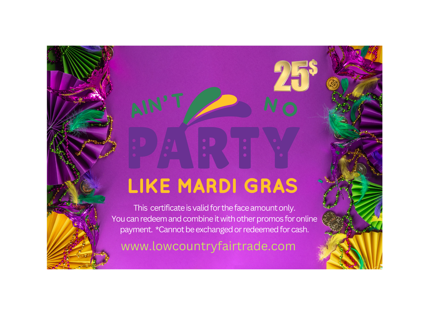 Low Country Fair Trade E-Gift Cards-Choose Your Design