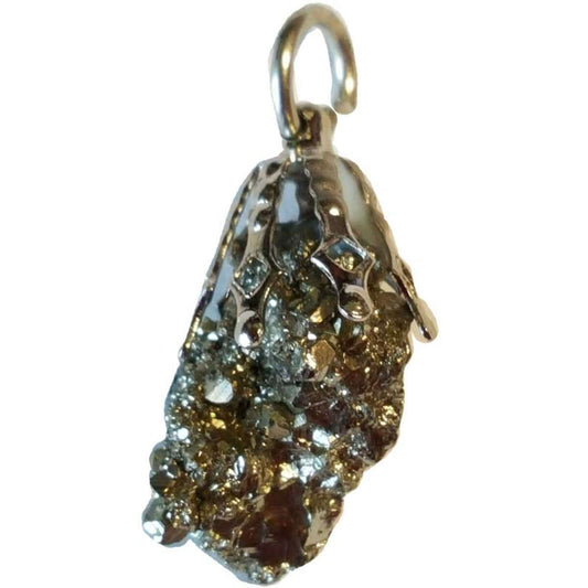 7 Metals Amulet- Pendant- Pyrite-South Africa