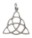 Triquetra Amulet- 1 1/8" - Symbolizes The Holy Trinity