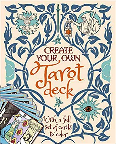 Create Your Own Tarot Deck-Book-Pop-Out Cards w/ Instructions