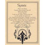 The Spirit Evocation Parchment Print- 8.5" x 11"