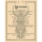 A Prayer to the Great Mother Spirit Printed on Parchment-8 1/2" x 11"