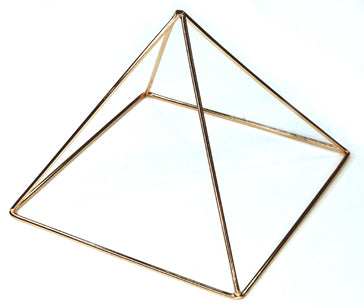 6" Copper Pyramid Energizer - Sound Therapy Tools