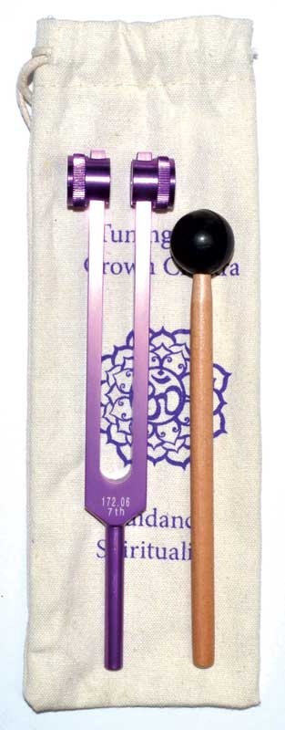 8 1/2" Crown Chakra (Purple) Tuning Fork