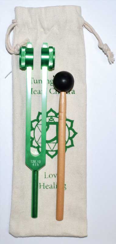 8 1/2" Heart Chakra (Green) Tuning Fork