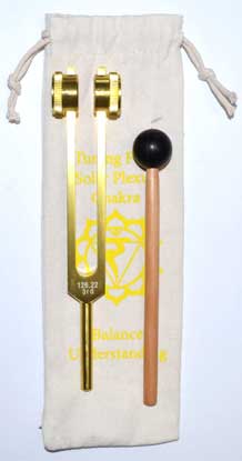 8 1/2" Solar Plexus Chakra (Yellow) Tuning Fork