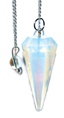 6 Sided Opalite Pendulum