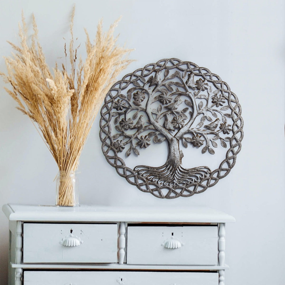 Dancing Tree of Life Wall Art - Croix des Bouquets