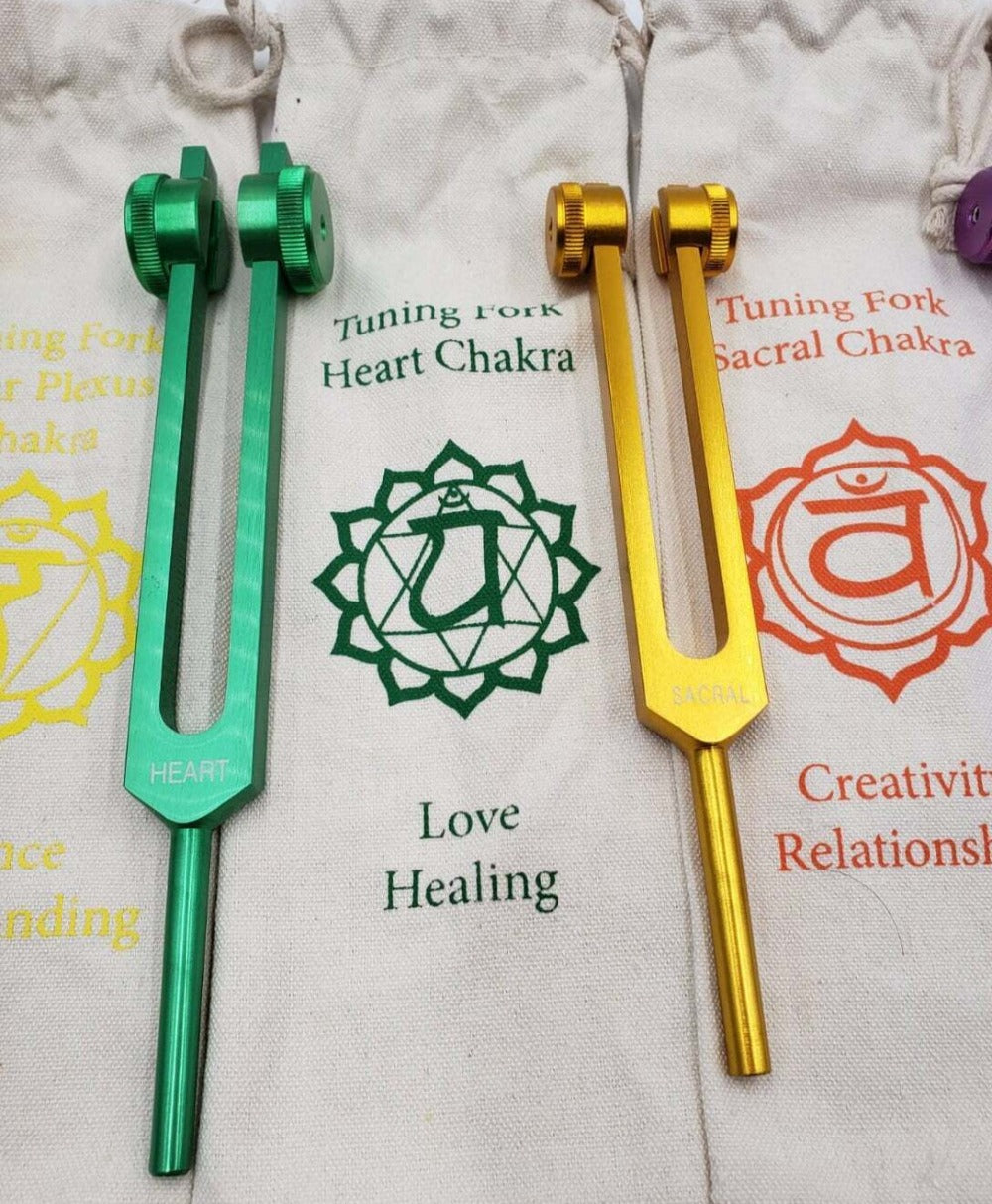 8 1/2" Heart Chakra (Green) Tuning Fork