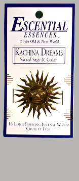 Kachina Dreams Escential Essences Incense Sticks 16 PK - Sage and Cedar