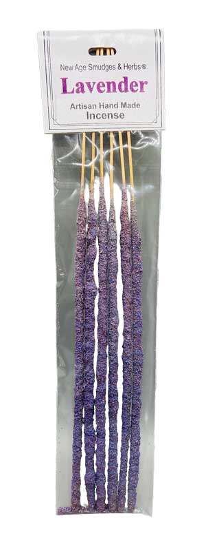 Handmade Lavender Incense Sticks -6PK