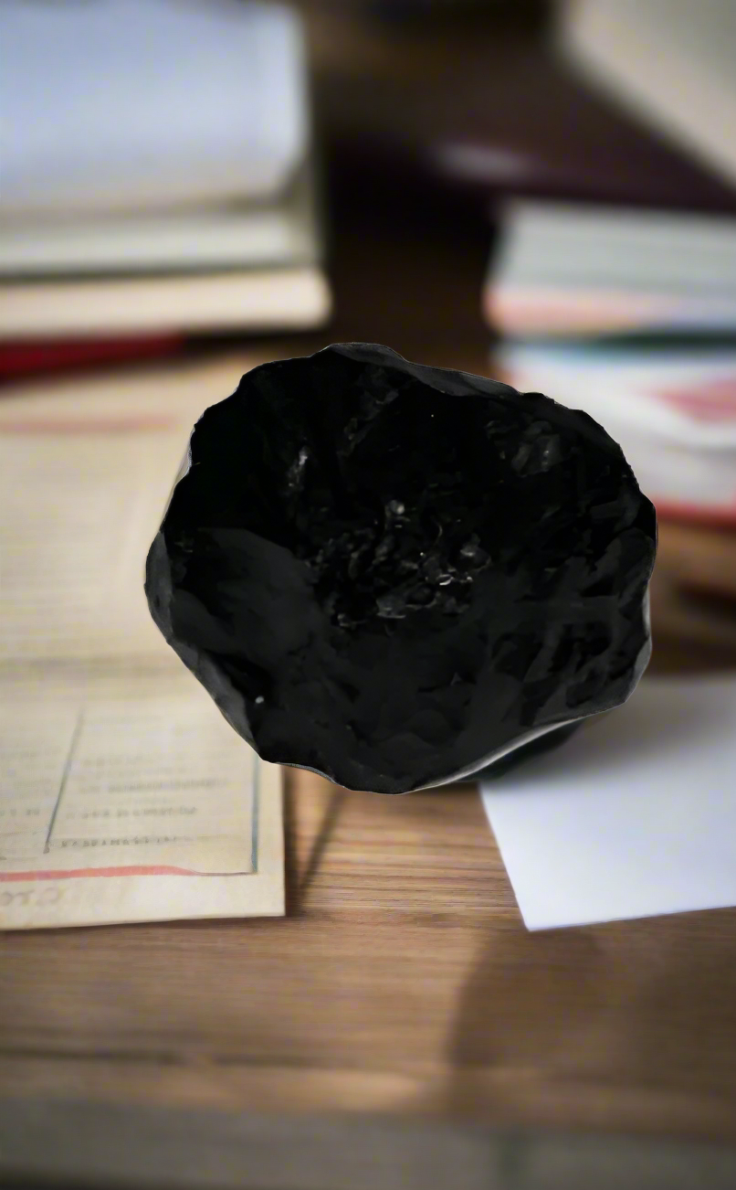 real lump of coal for paperweight or Christmas stocking stuffer joke gift. Fair Trade from Colombia.