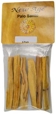 6-Pk Palo Santo Smudge Sticks- 3 1/2-4"