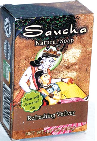 Refreshing Vetiver Saucha Bar Soap- 3.5oz