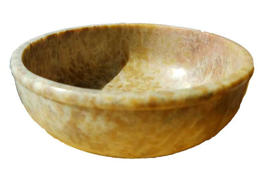 5" Hand Carved Scrying Bowl Or Smudge Pot-Soapstone