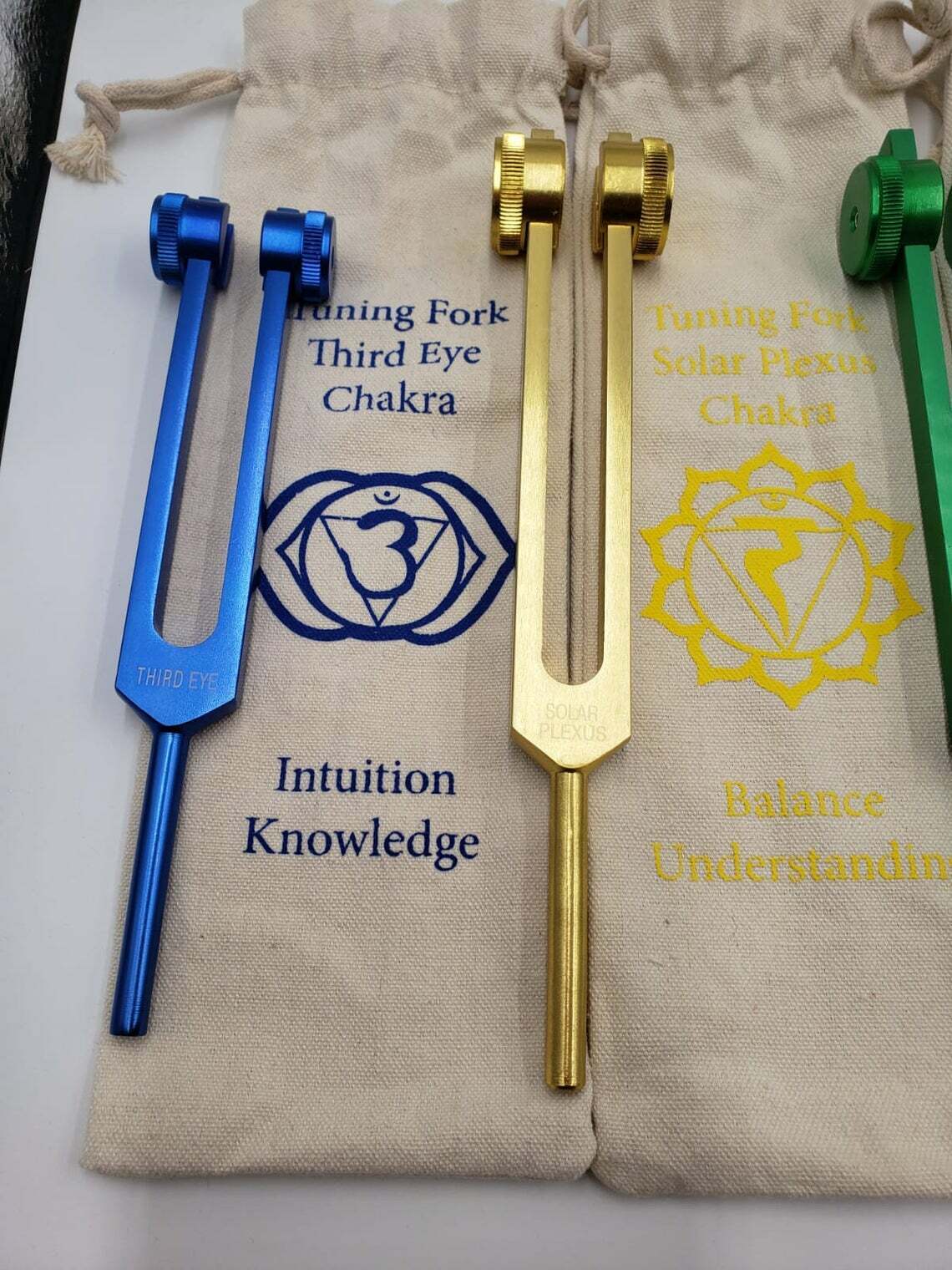 8 1/2" Third Eye Chakra (Dark Blue) Tuning Fork