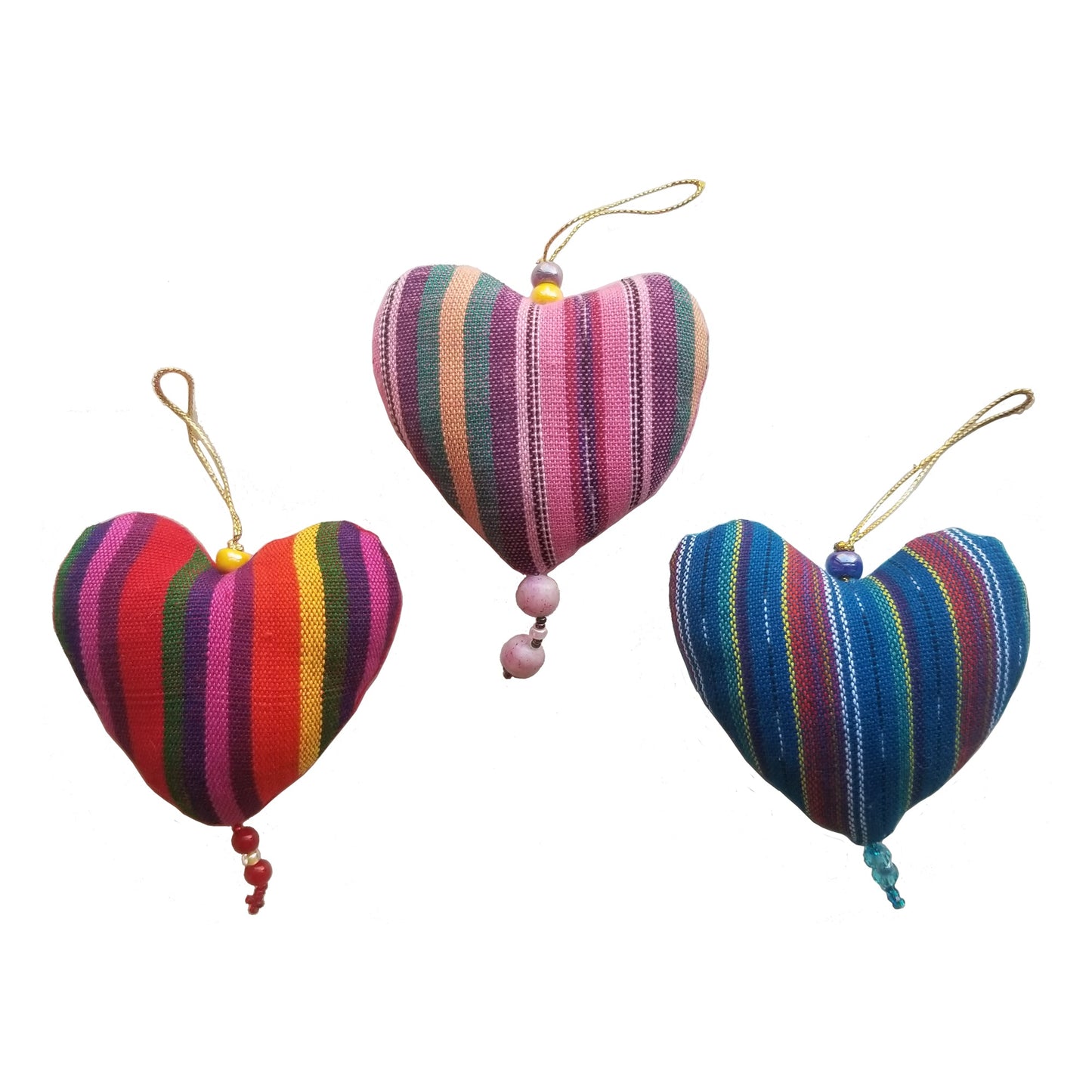 Handwoven Heart Ornament