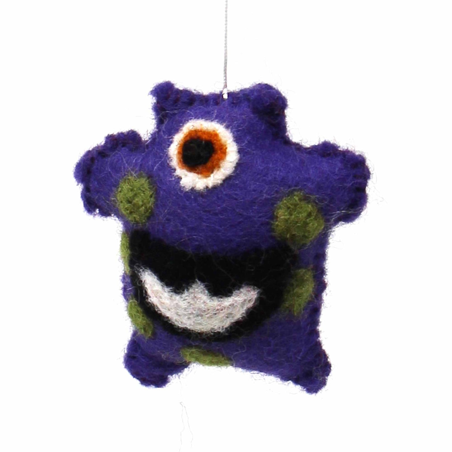 Hand-Made Felt Monster Baby Mobile - Multi-Color-Nepal