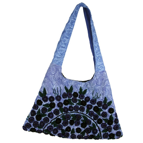 Handmade Trapezoid Rococo Handbag - Fair Trade-Guatemala