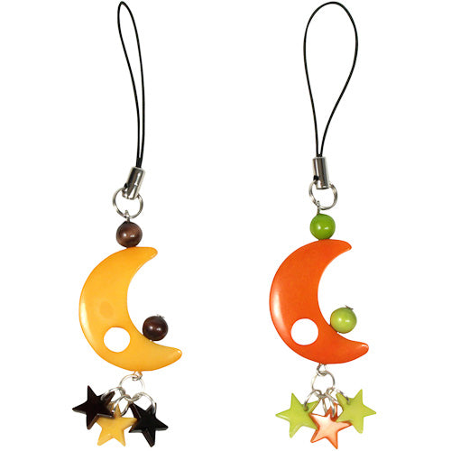 <center>Tagua Moon Ornaments</br>Handmade in Ecuador</center>