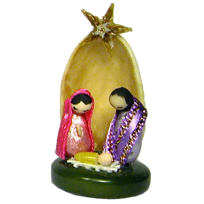 Miniature Nut Nativities