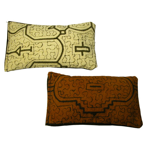 <center>Shipibo Handmade Herbal Sachets in Natural and Rust</br>with Lavender, Flax, and other Aromatic Herbs</center>