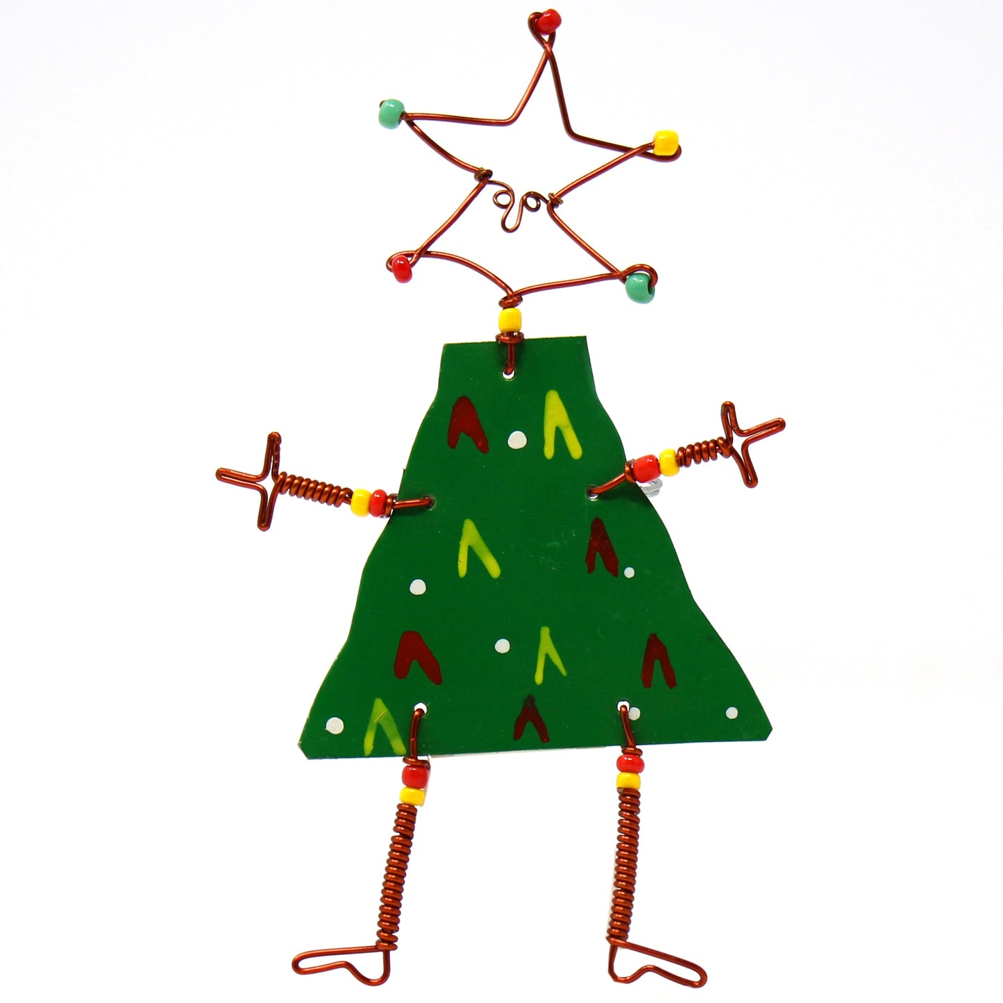 Dancing Girl Christmas Tree Pin - Creative Alternatives