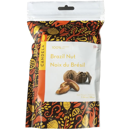 <center>Organic Brazil Nuts in an 8 oz. bag - Certified Fair Trade and Produced in Peru</center>