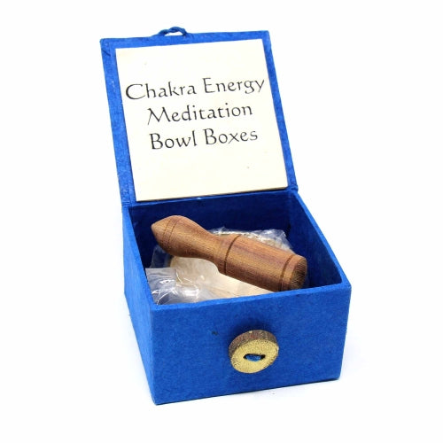 Mini Meditation Bowl Box: 2" Third Eye Chakra (Meditation)