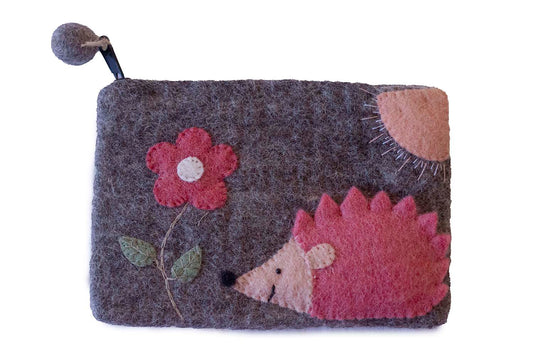 Hand Crafted Felt Pouch- Women's and Kids Accessories