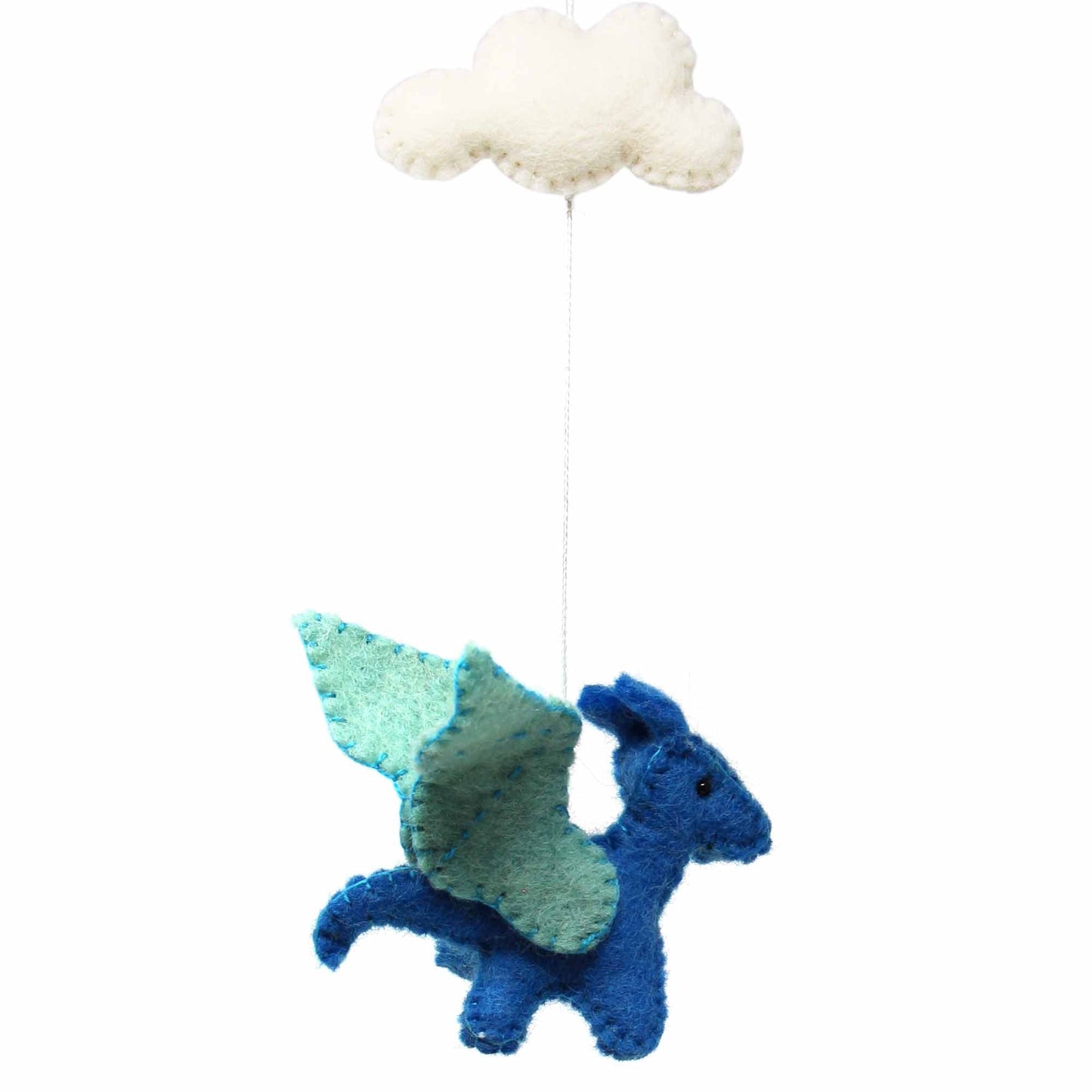 Colorful Felt Dragon Mobile - Global Groove - Nepal