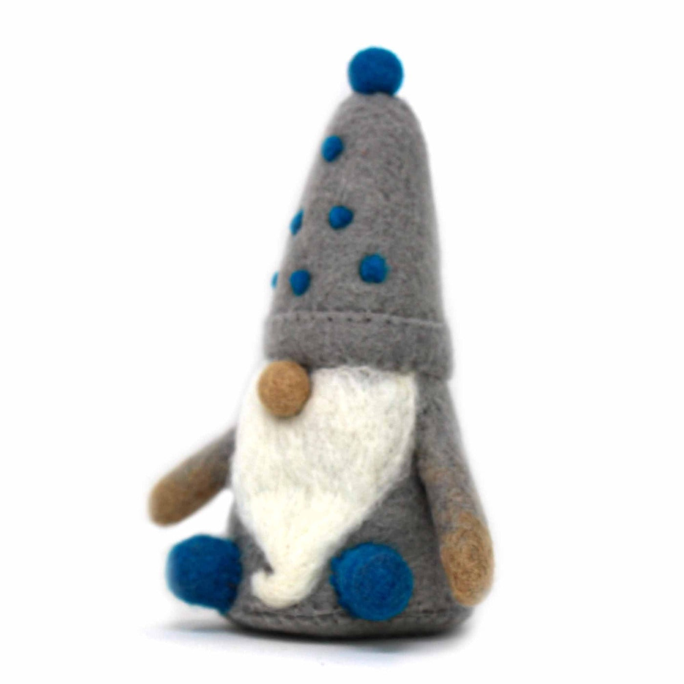 Winter Blues Felt Gnomes Trio of Shelf Sitters - Set of 3