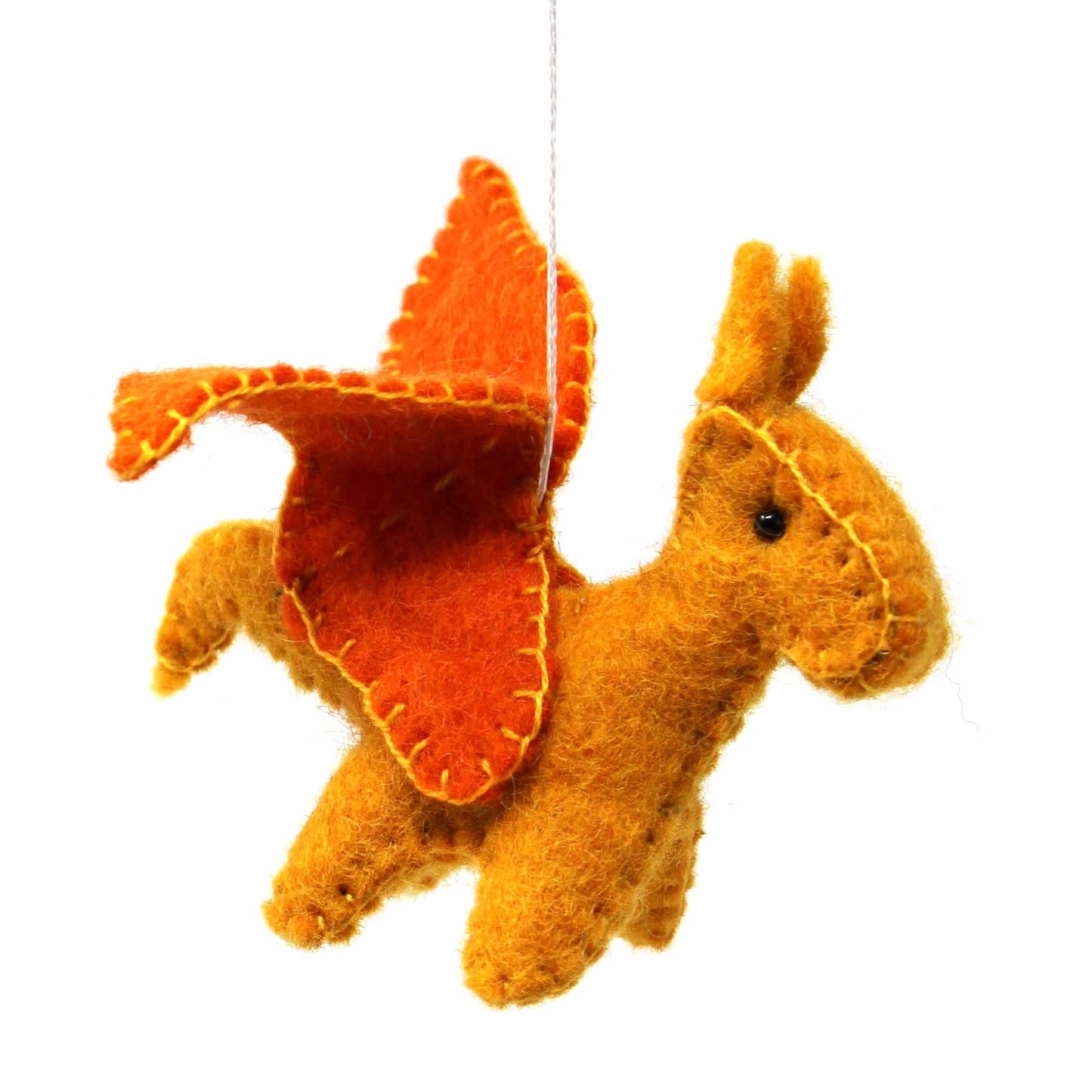 Colorful Felt Dragon Mobile - Global Groove - Nepal