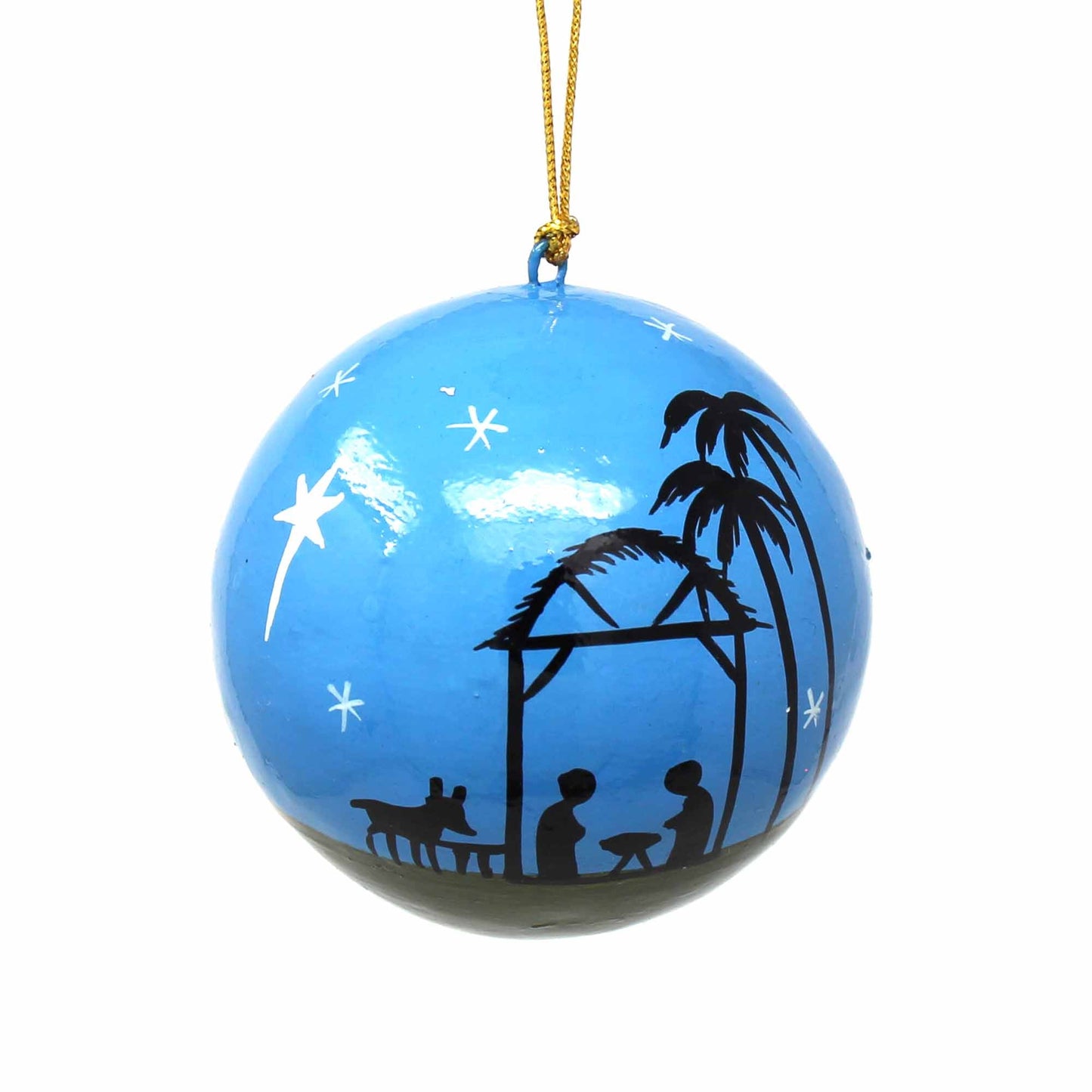 Hand-painted Ornament- Christmas Nativity