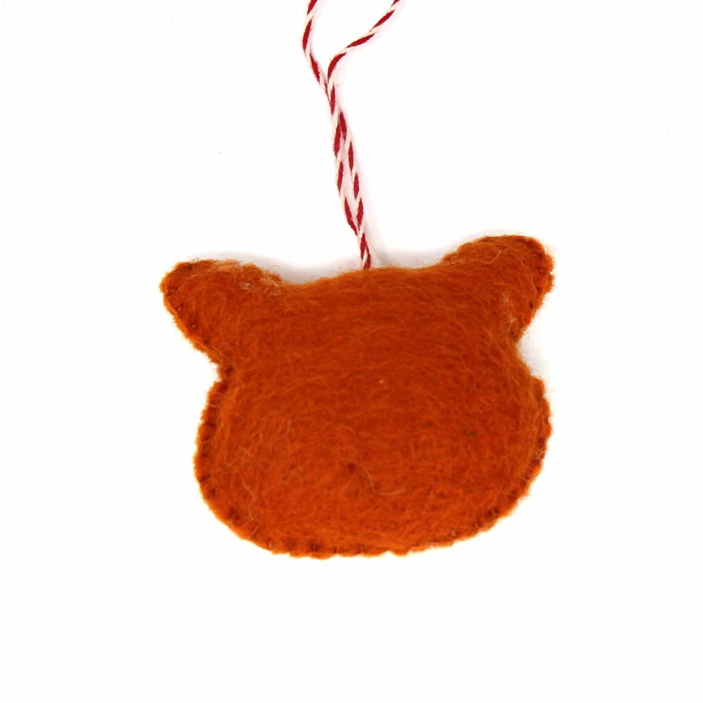 Hand-made Felt Christmas Ornament- Fox - Global Groove