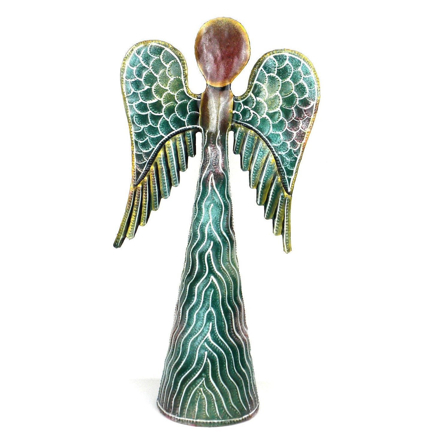 Hand Painted Standing Angel- Fair Trade- Haiti