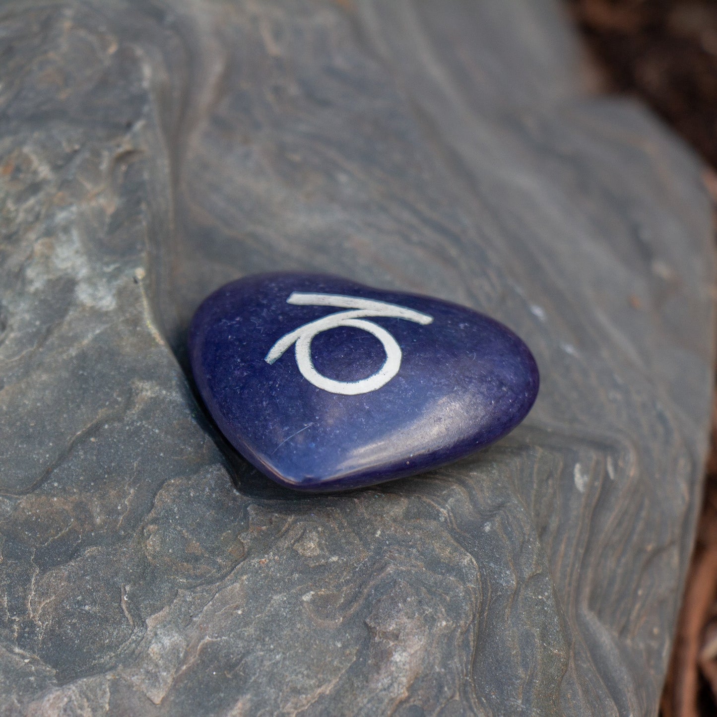 Zodiac Soapstone Hearts, Pack of 5: CAPRICORN