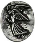 Angel Pocket Stone- Pewter-Made in the USA