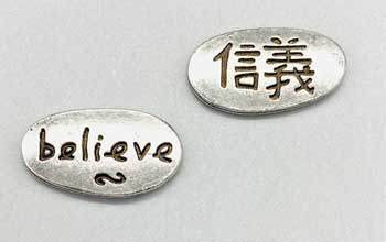 Believe Pocket Stone -Double-Sided