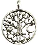 Celtic Tree of Life Amulet- Pewter