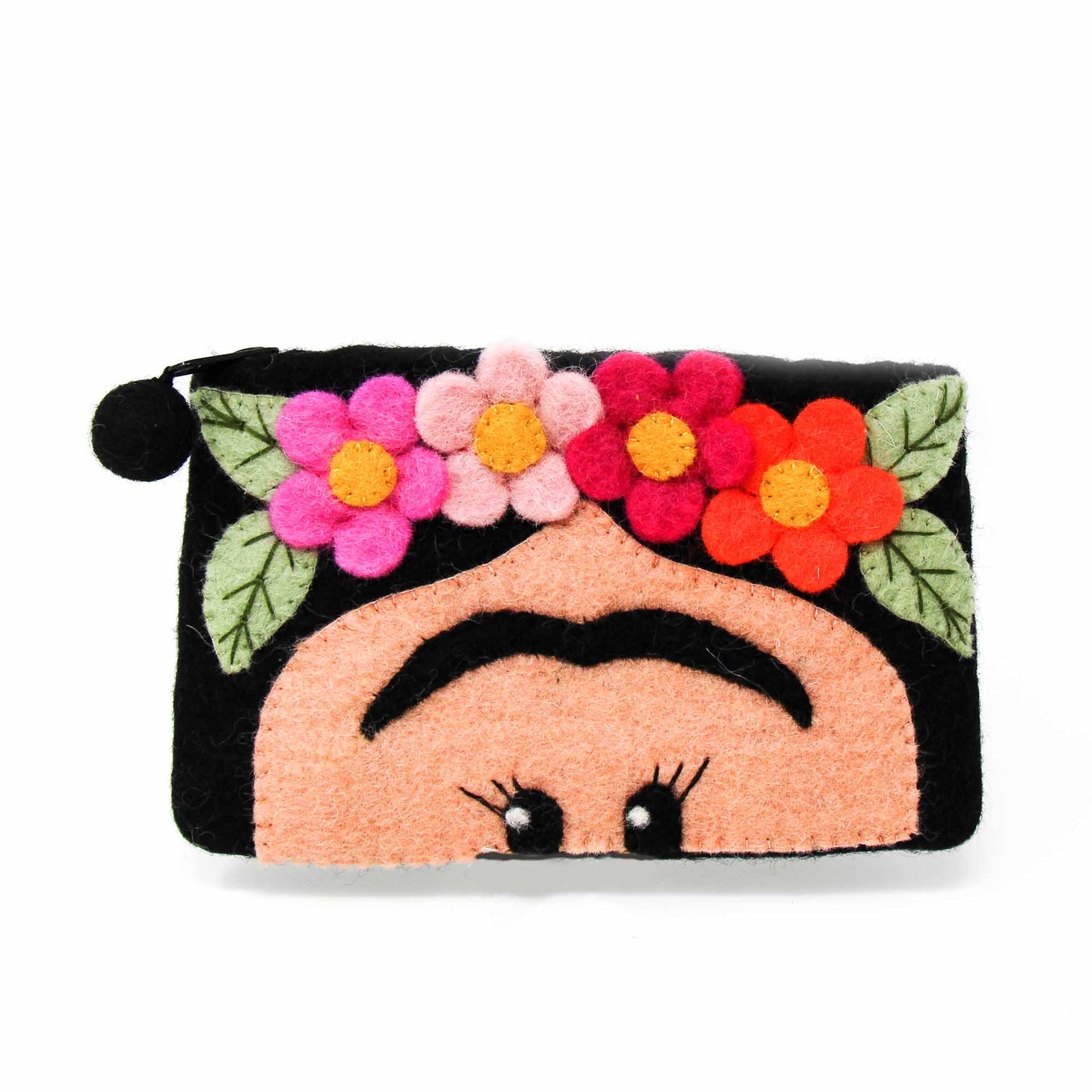 Hand Crafted Felt Coin Purse -Frida Pouch