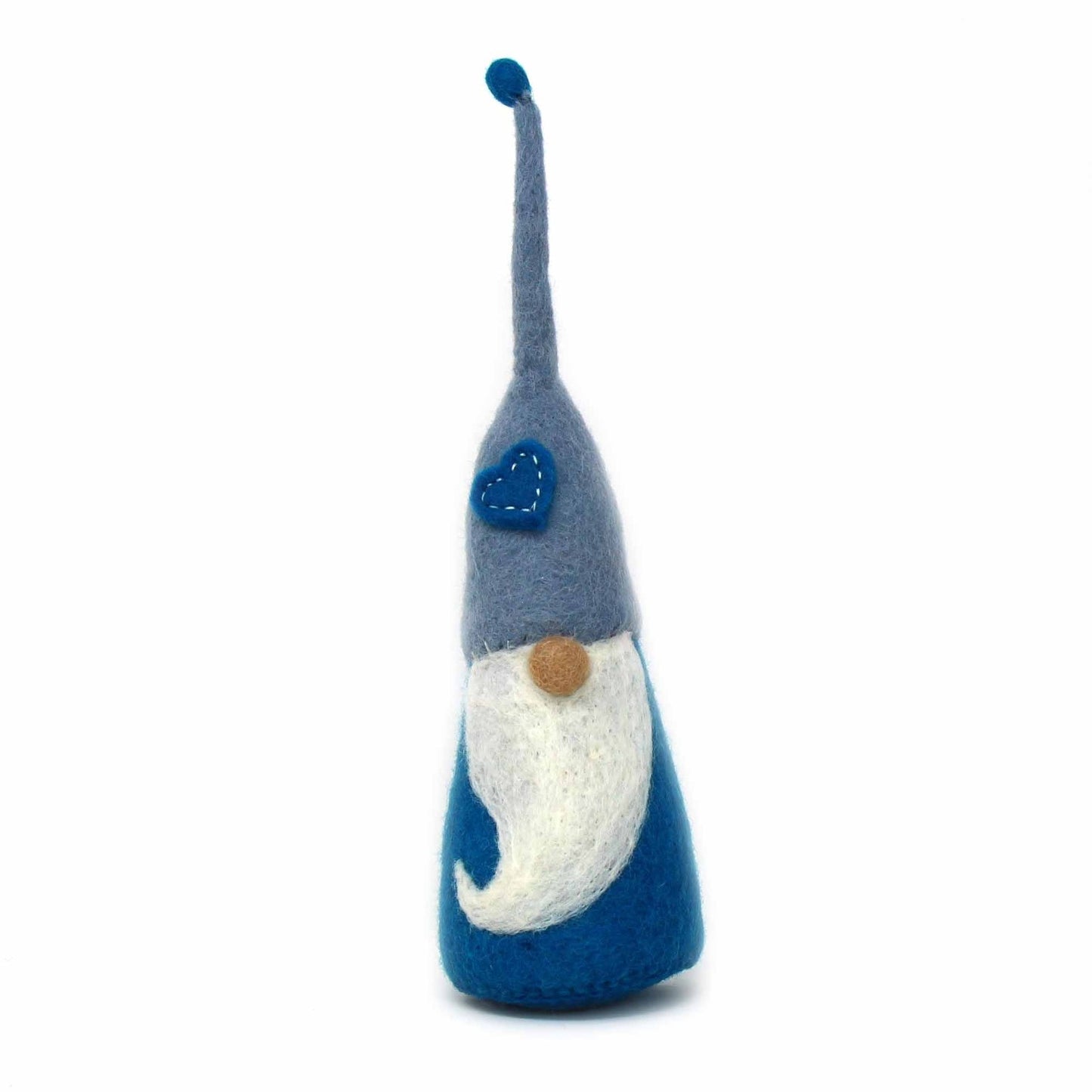 Winter Blues Felt Gnomes Trio of Shelf Sitters - Set of 3