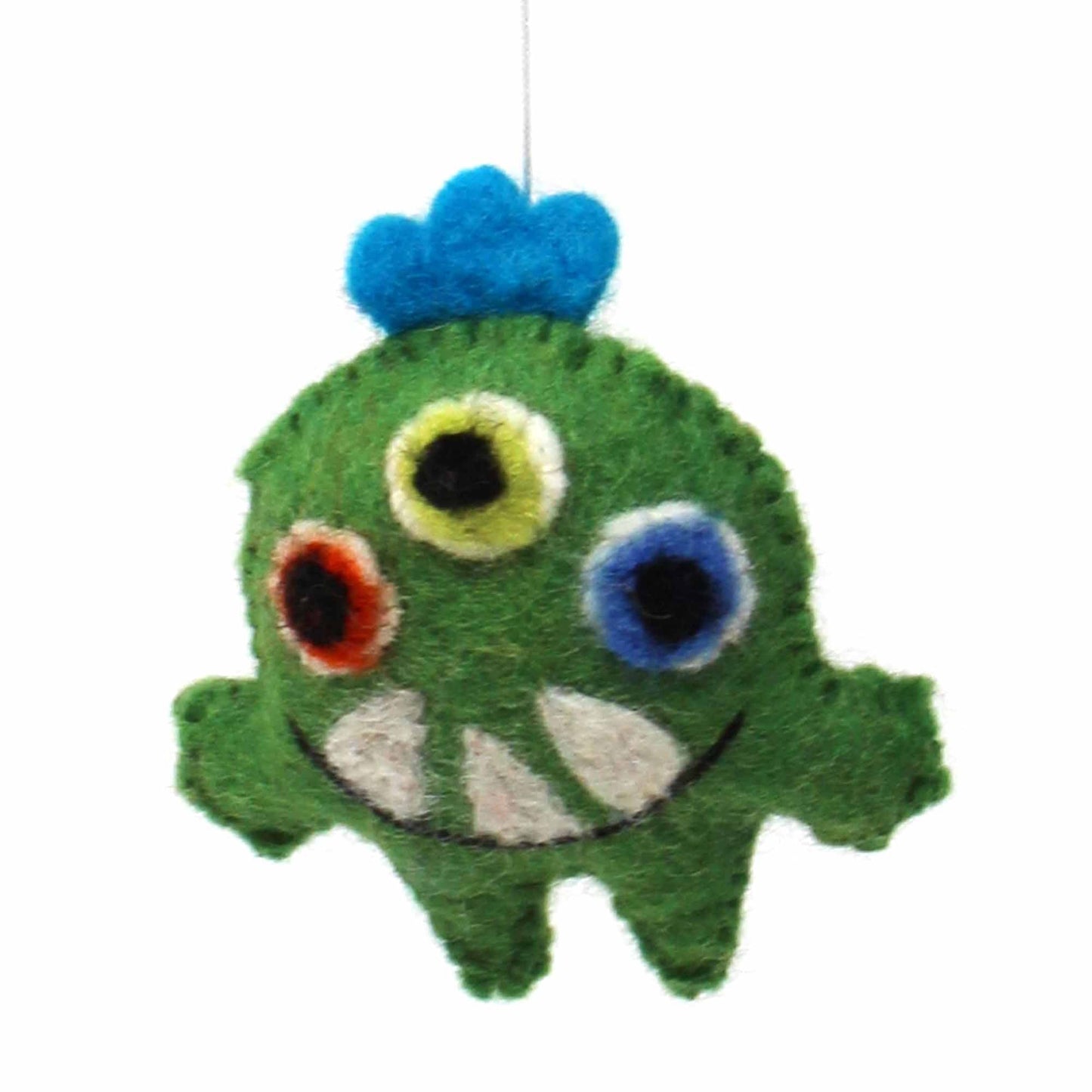 Hand-Made Felt Monster Baby Mobile - Multi-Color-Nepal