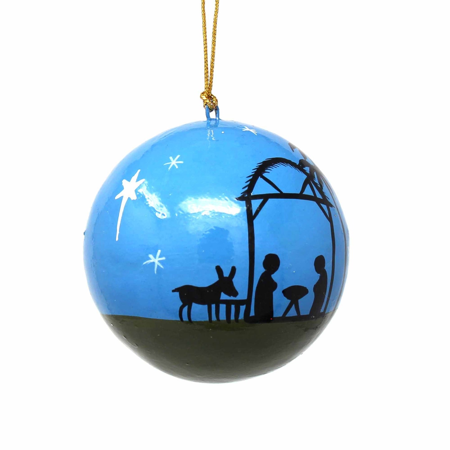 Hand-painted Ornament- Christmas Nativity